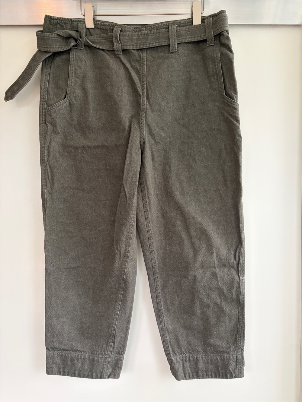 Brunello Cucinelli Paperbag Belted Pants